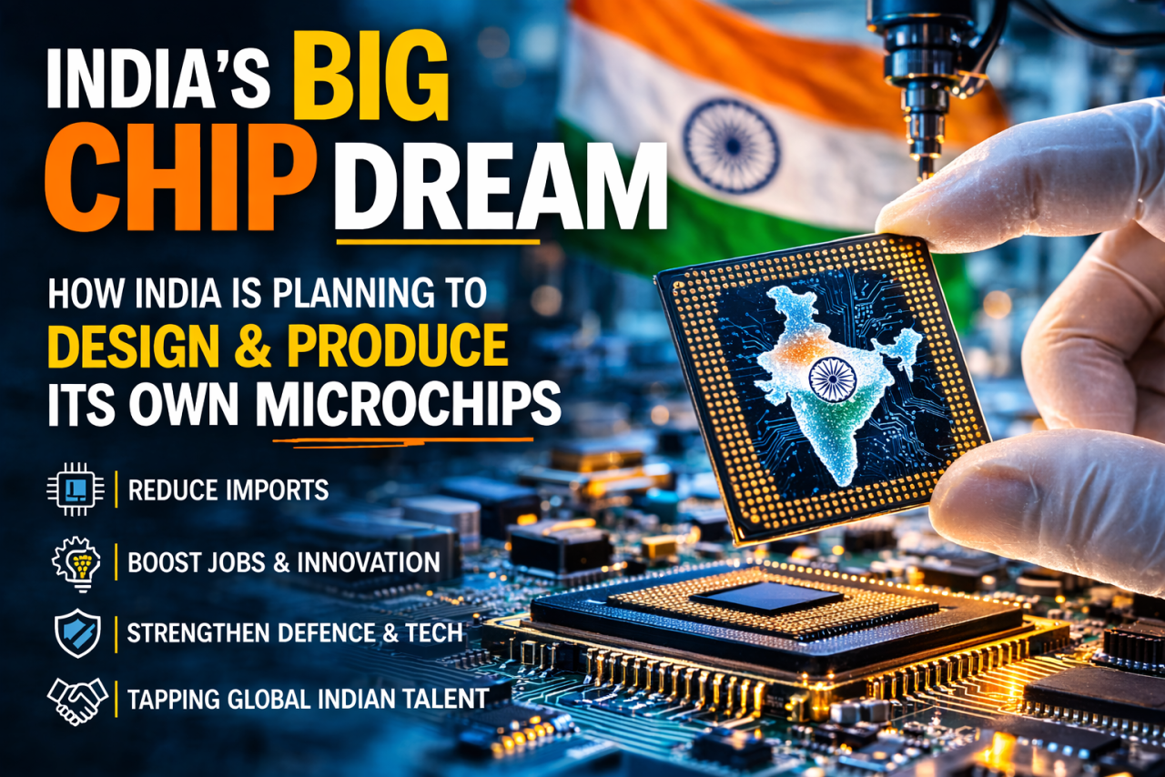 India’s Big Chip Dream: Why India Wants to Design Its Own Microchips