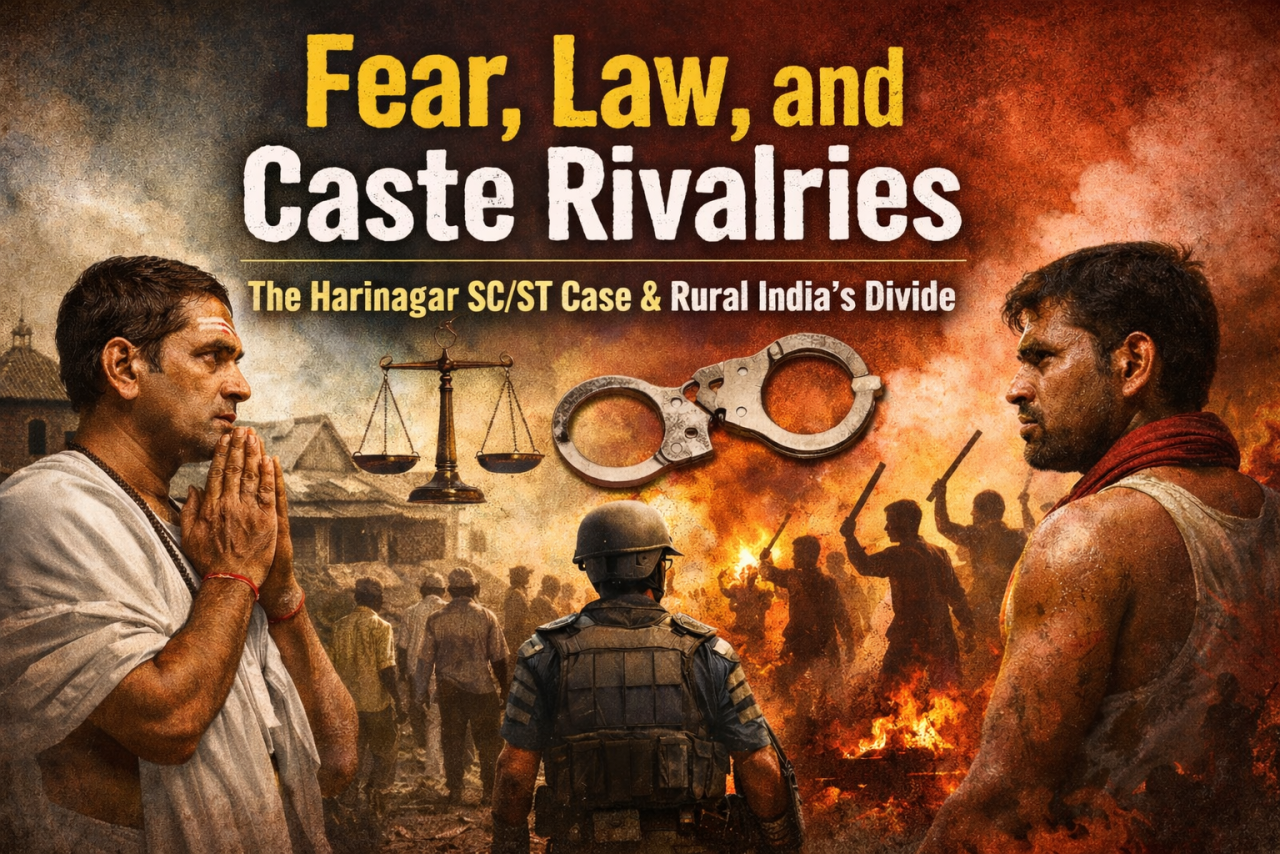 Fear, Law, and Caste Rivalries: Why the Harinagar SC/ST Case Has Sparked Debate on Justice and Social Balance in Rural India