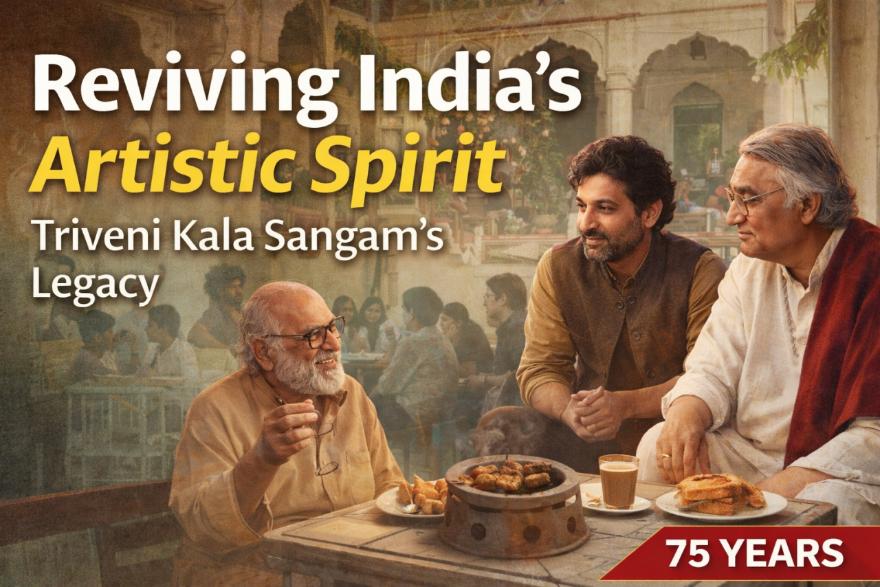 Triveni Kala Sangam Revives India’s Artistic Spirit with Heritage Menu on 75th Anniversary