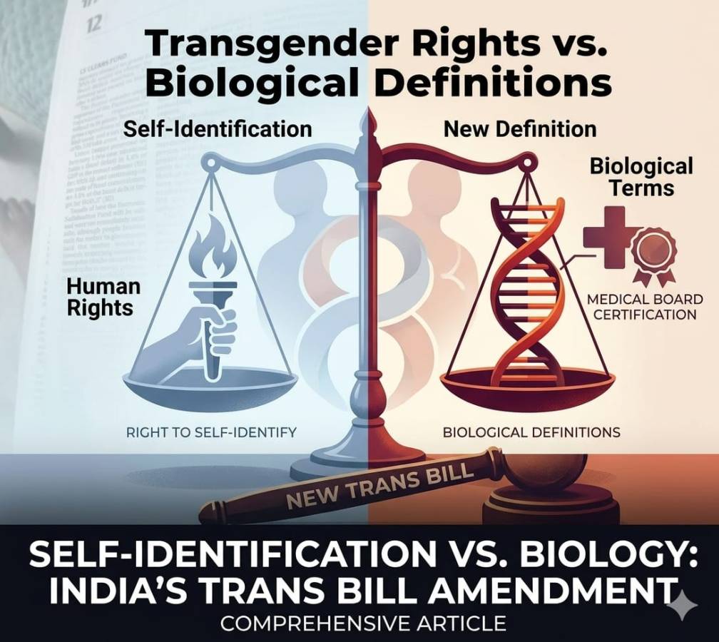 The Shift from Rights to Biology: Understanding India’s Transgender Persons Amendment Bill 2026