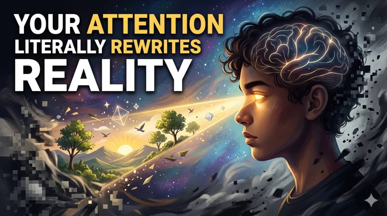 The Architecture of Awareness: How Attention Shapes Your Reality and Brain