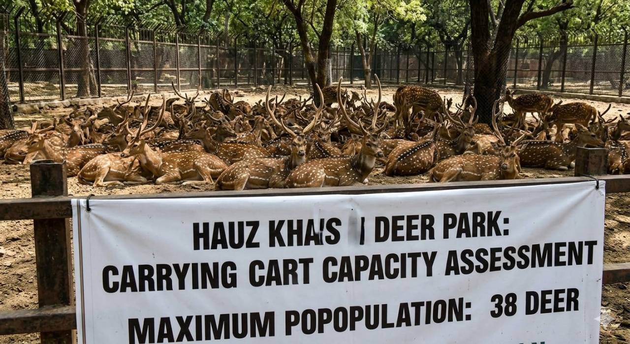 Supreme Court Committee Recommends Massive Deer Translocation from Hauz Khas to Rajasthan