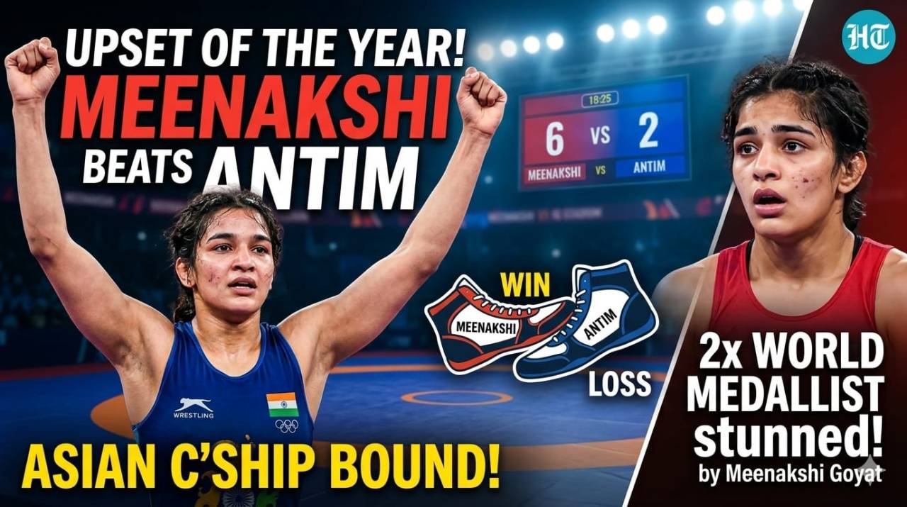The Underdog’s Ascent: Meenakshi Goyat Stuns Antim Panghal in Statement Victory