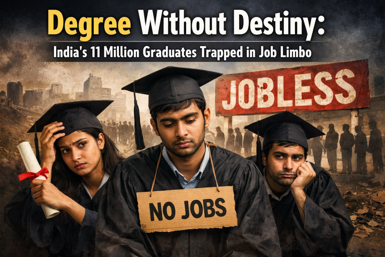 Degree Without Destiny: India’s 11 Million Graduates Trapped in Job Limbo