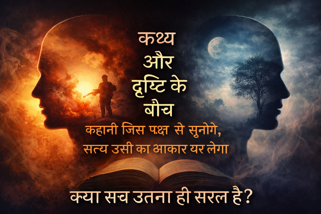 कथ्य और दृष्टि के बीच: दृष्टि और सच का गहरा अर्थ