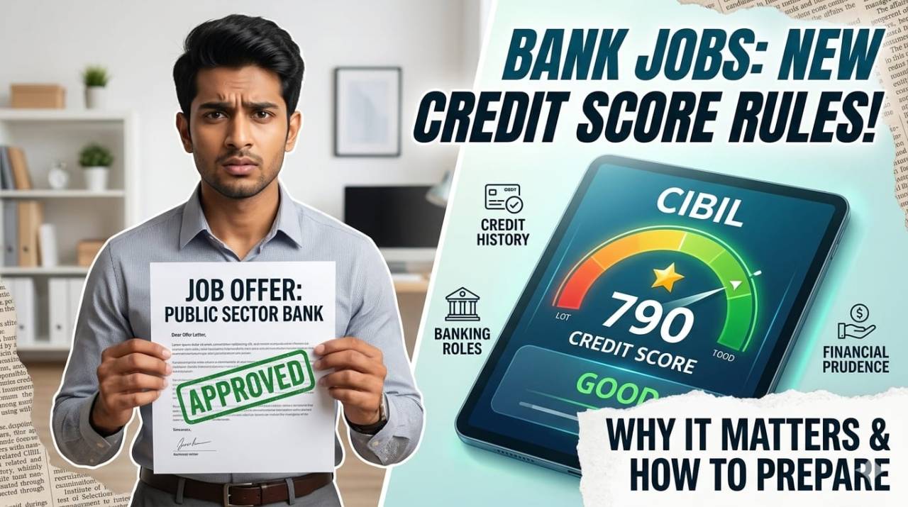 No Job Without a Good CIBIL: Banks Tighten Hiring Rules in India