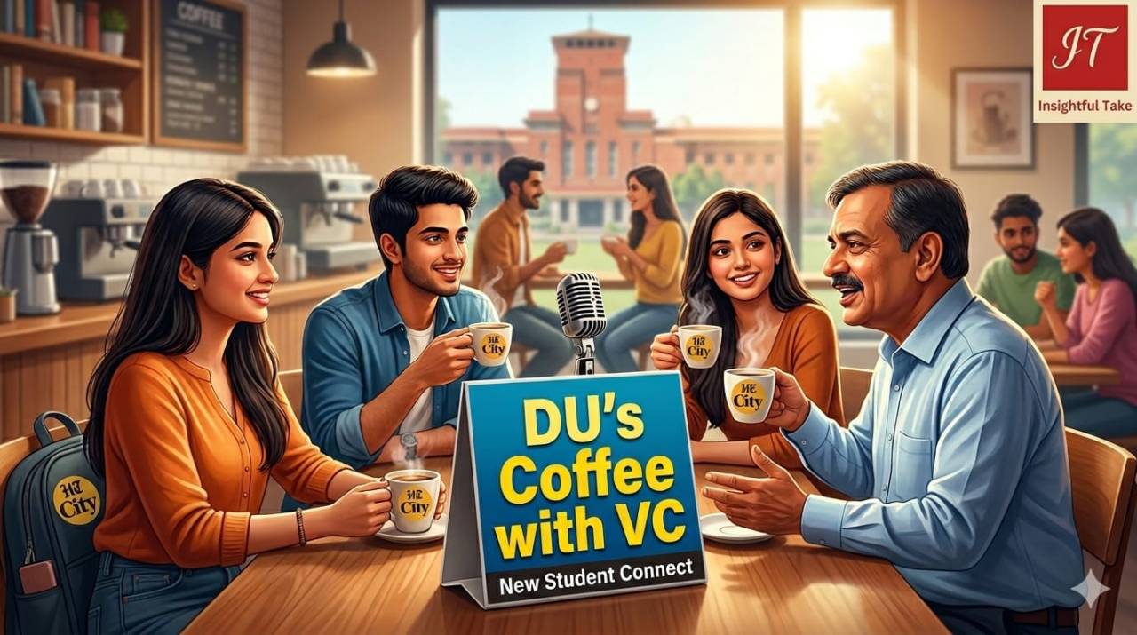 DU’s ‘Coffee with VC’ Opens Rare Direct Access to Vice-Chancellor for Students