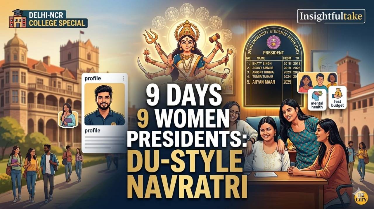 Navratri Reimagined: 9 Women Lead DUSU for 9 Days in Bold Power Shift