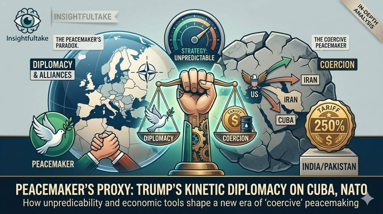 Trump’s ‘Peacemaker’ Claim Under Scrutiny After Cuba Threat and NATO Comments