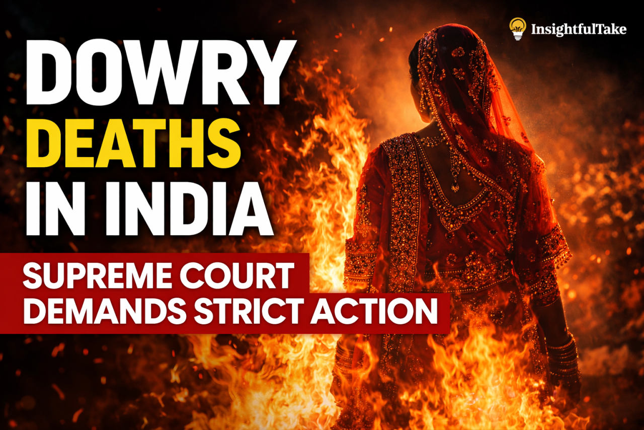 Dowry Deaths in India: Supreme Court Calls for Tough Action as Data Reveals Persistent Crisis