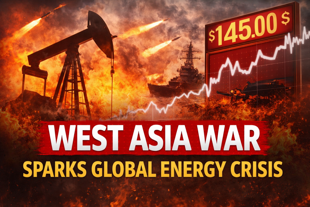 War in West Asia Sends Oil Prices Soaring, Sparks Global Energy Crisis