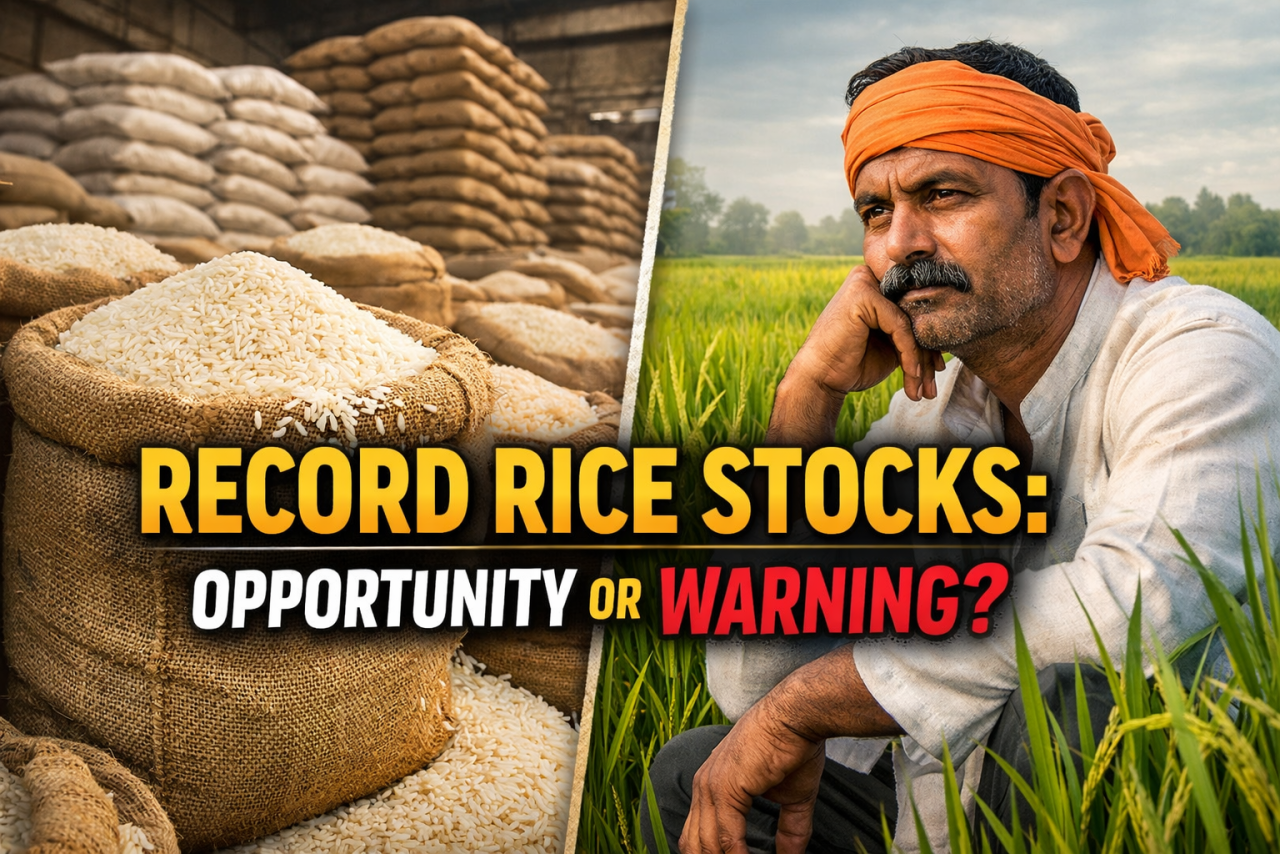 Record Rice Stocks and What They Mean for India’s Farmers