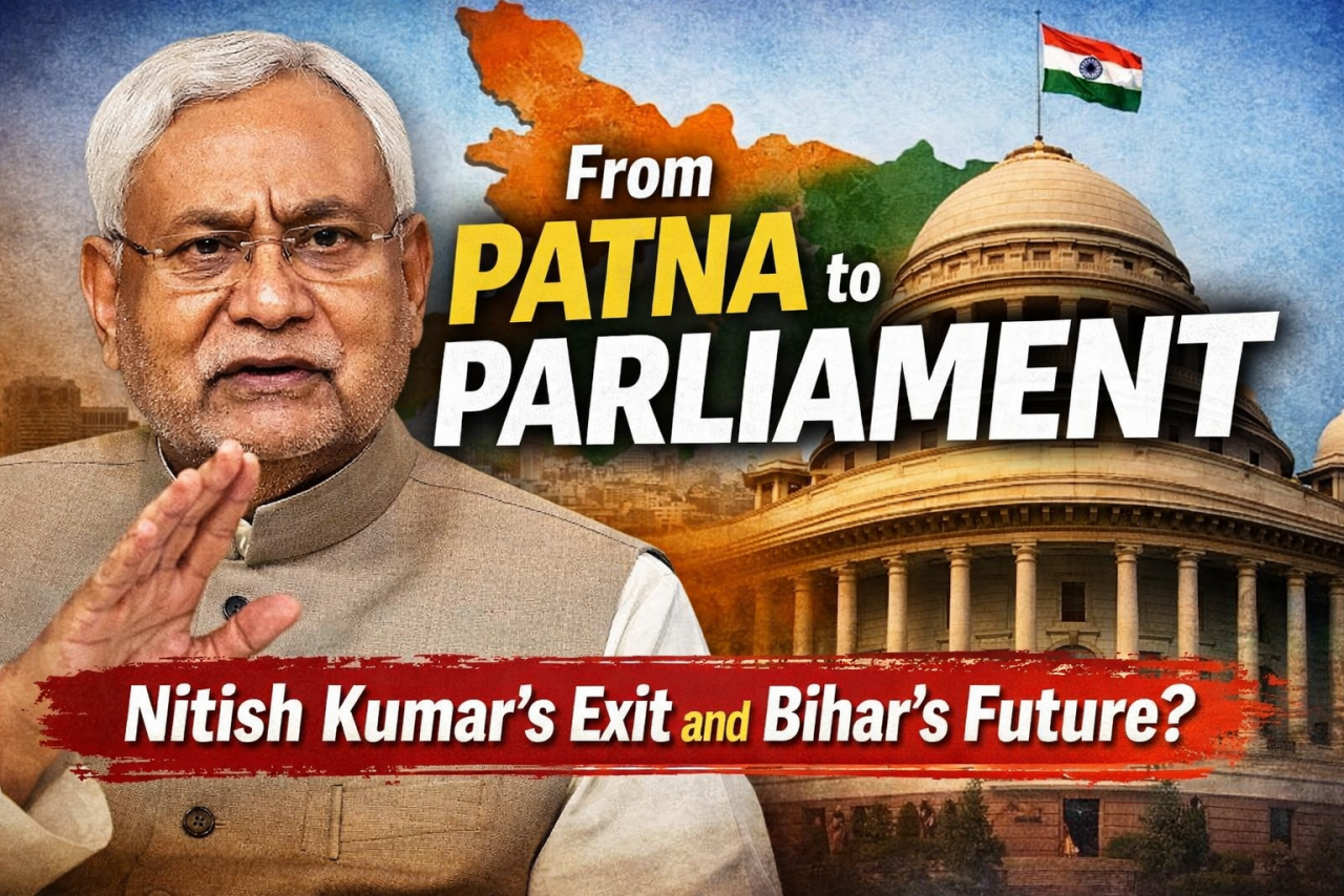 From Patna to Parliament: What Nitish Kumar’s Exit Means for Bihar