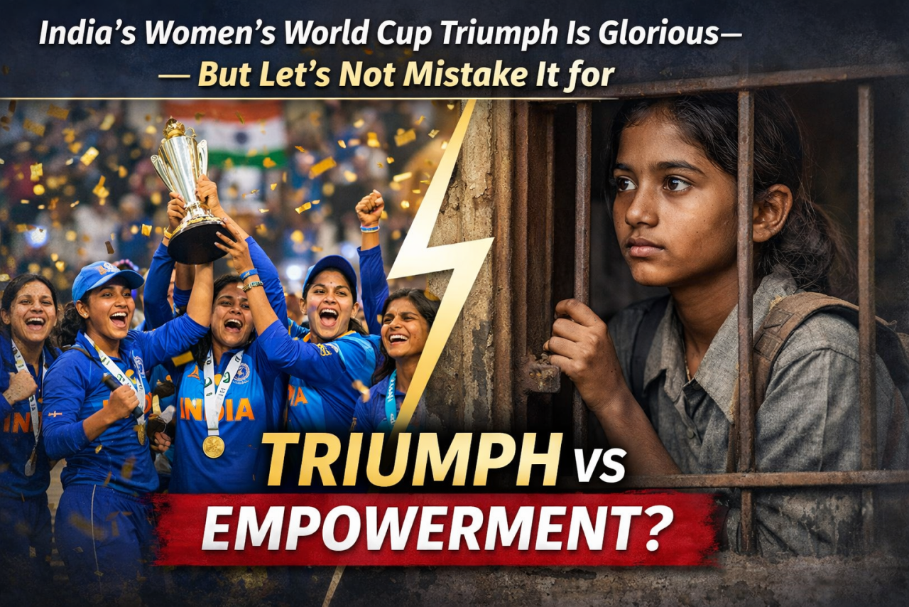 India’s Women’s World Cup Triumph Is Glorious — But Let’s Not Mistake It for Empowerment