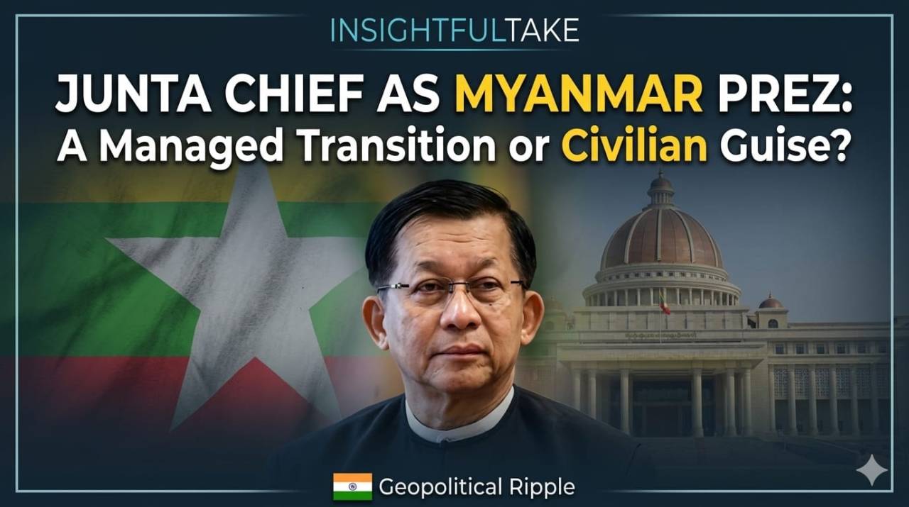 The General’s New Suit: Min Aung Hlaing and the Formalization of Power in Myanmar