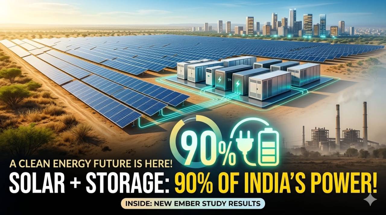 How Solar and Batteries Can Redefine India’s Power Future