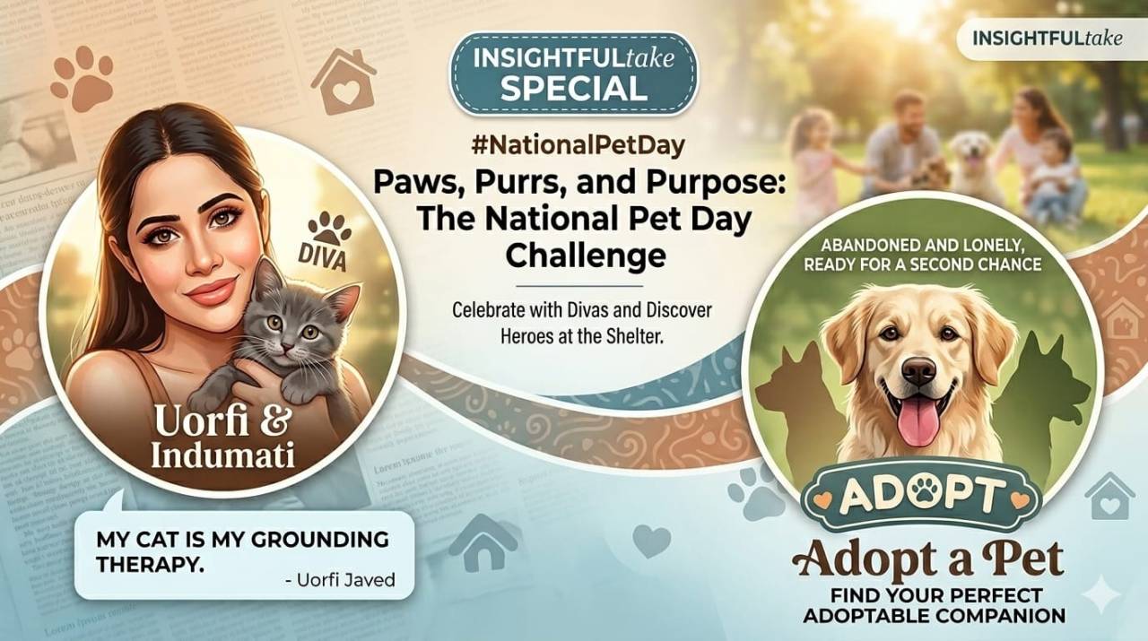 National Pet Day: Cherish Your Pets, Remember the Ones Still Waiting