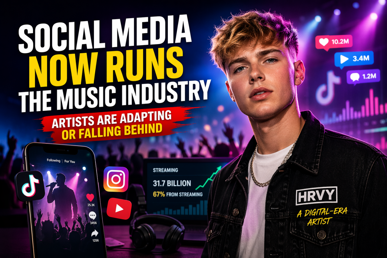 Social Media Now Runs the Music Industry — Artists Are Adapting or Falling Behind