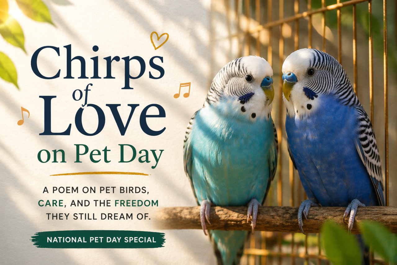 Chirps of Love on Pet Day