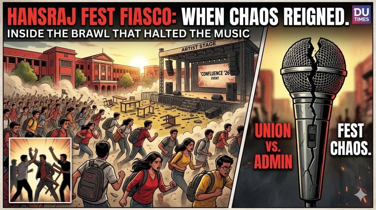 Confluence’26 Descends Into Chaos as DU Fest Turns Violent
