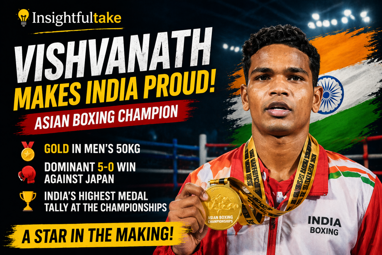 Vishvanath Shines as India Seals Strong Asian Boxing Campaign