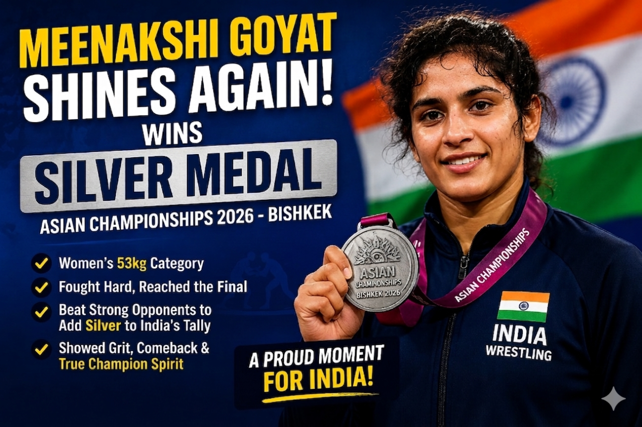 Meenakshi Goyat Shows Her Strength with Silver Medal Performance