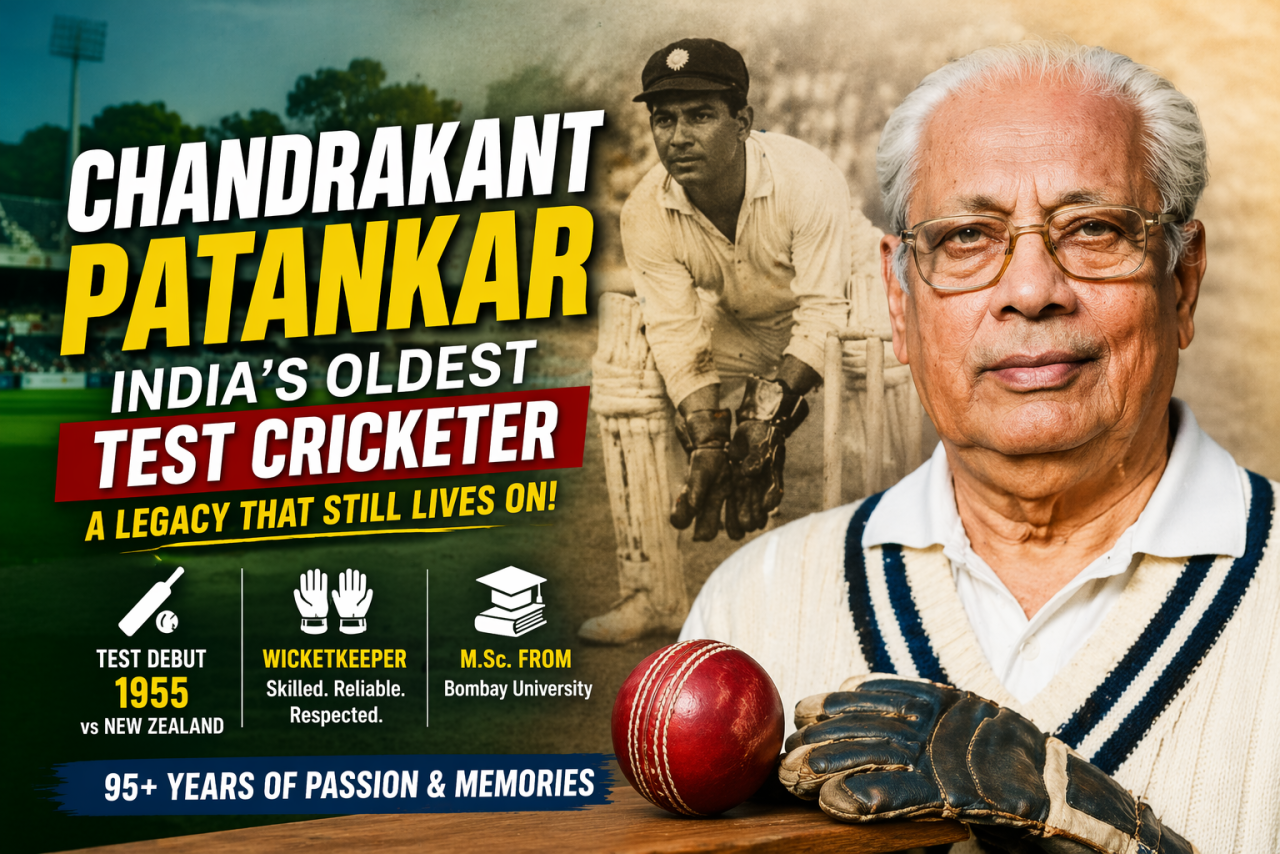 Chandrakant Patankar: A Living Link to India’s Cricketing Past