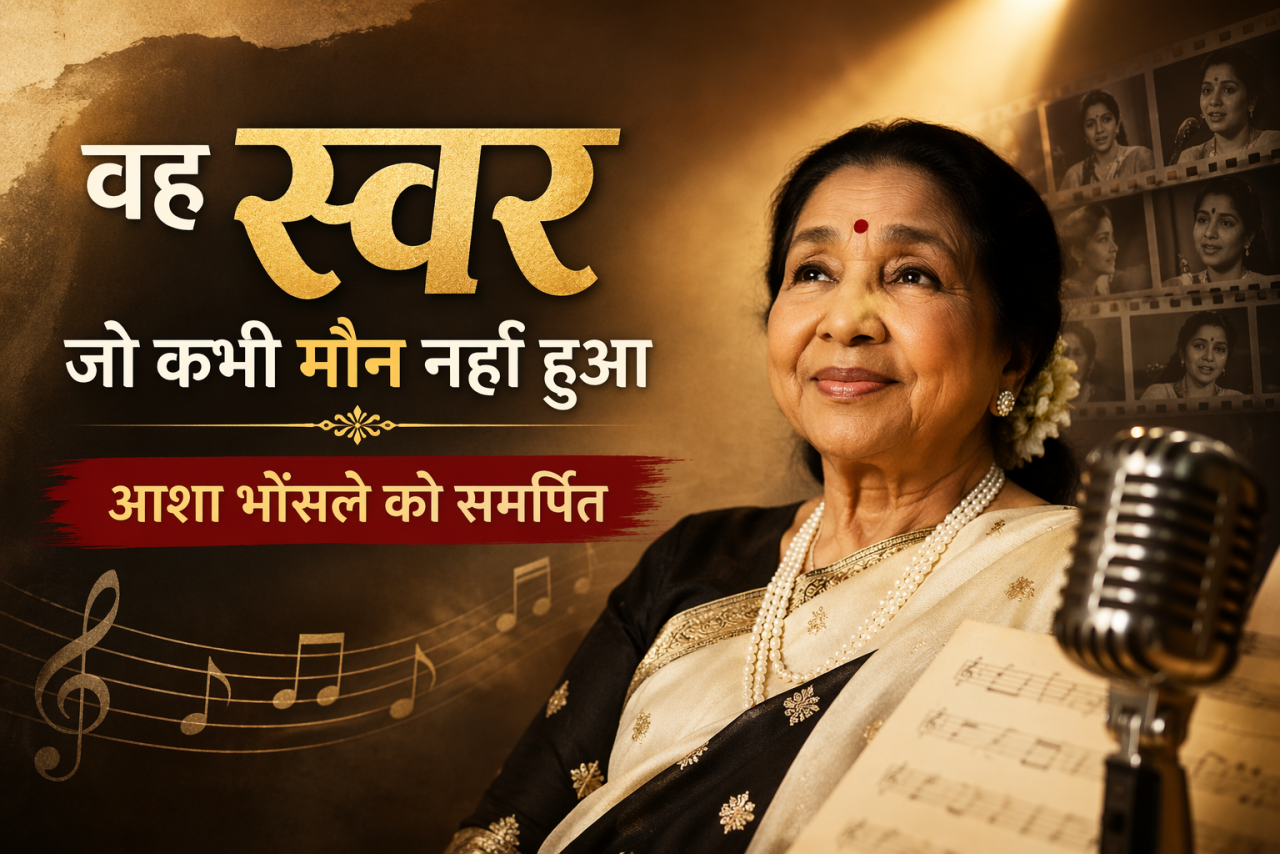 वह स्वर जो कभी मौन नहीं हुआ: आशा भोंसले को समर्पित