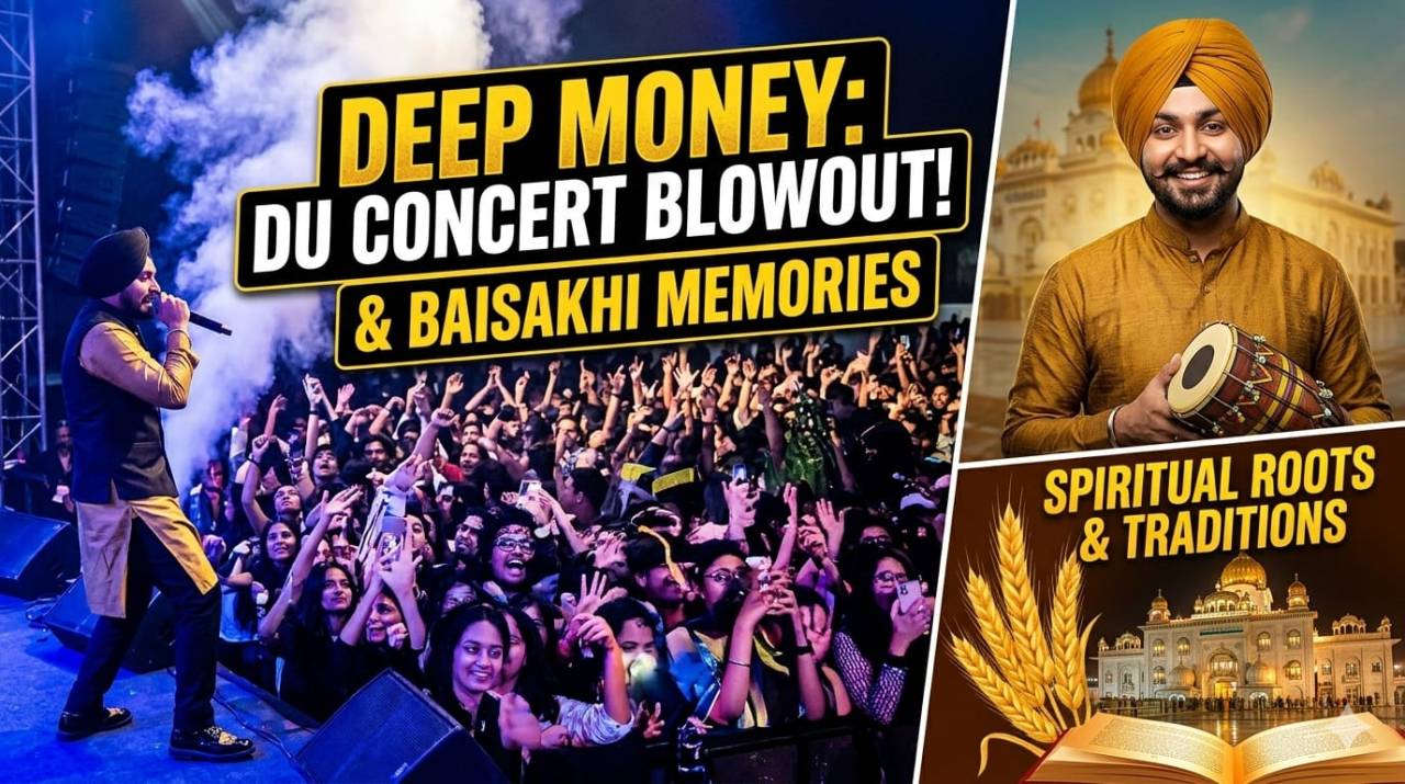 Deep Money at Delhi University: From Khalsa College Alumnus to Baisakhi Icon