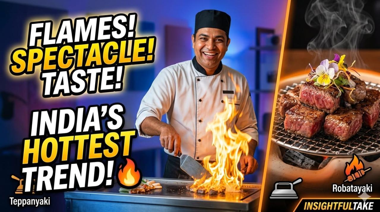 The Heat is On: Why Interactive Dining is the Hottest Trend in India