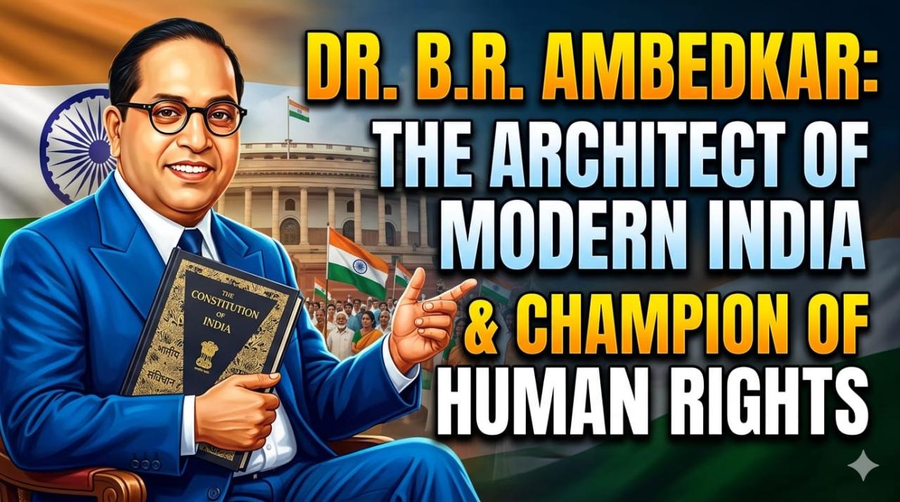 Dr. B.R. Ambedkar: The Architect of Modern India and Champion of Human Rights