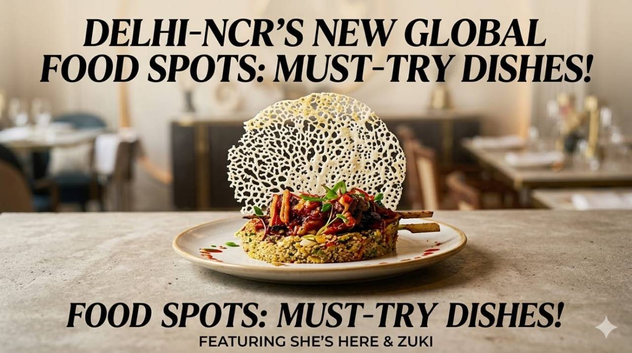 New Dining Hotspots to Explore in Delhi-NCR