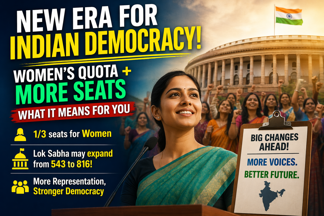 A New Shape of Indian Democracy: Women’s Quota, Delimitation, and the Politics of Representation