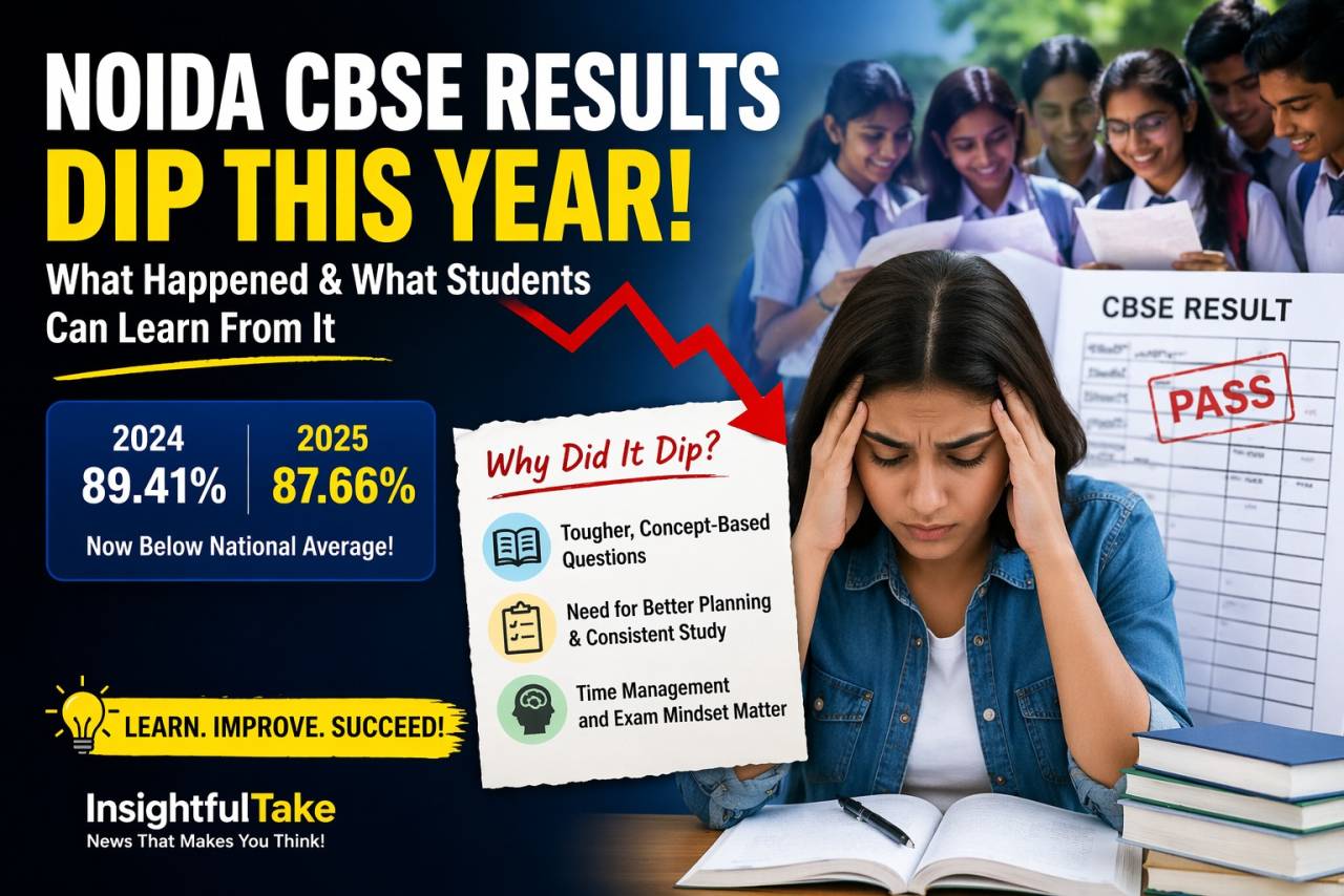 Why Did Noida’s CBSE Results Drop This Year? A Simple Explanation for Students