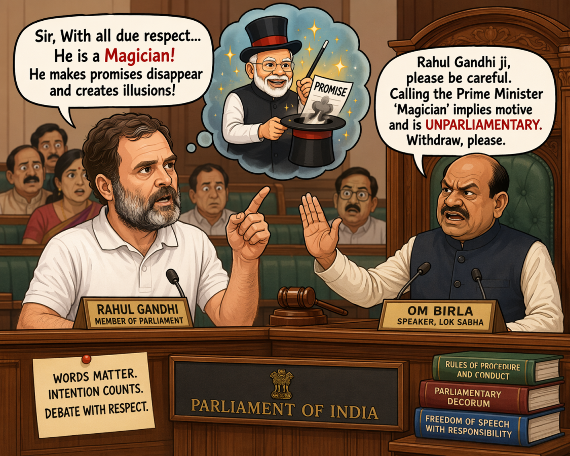 The “Magician” Controversy: When One Word Disrupts Parliament