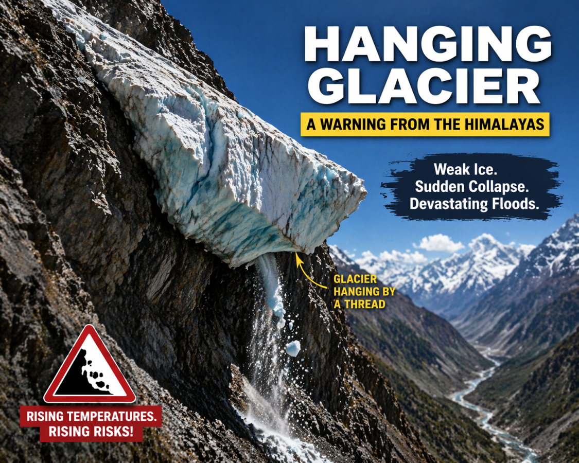 Himalayan Glaciers on the Brink: What “Hanging Ice” Teaches Us About a Warming World
