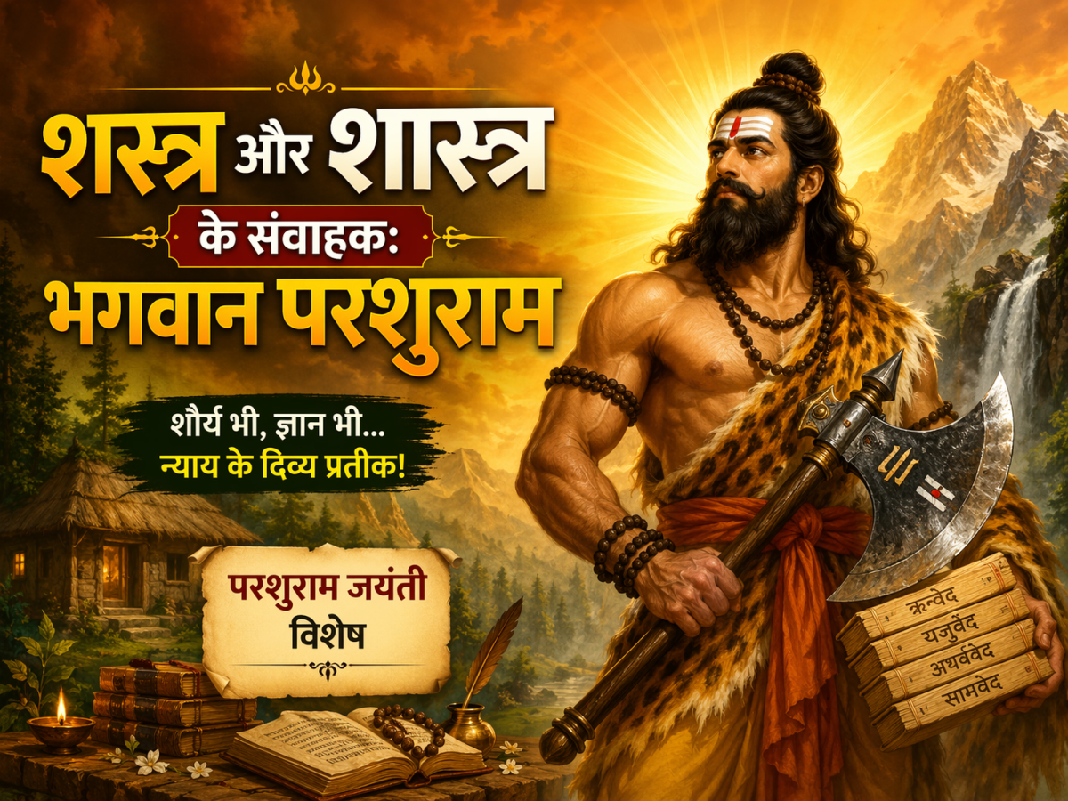 शस्त्र और शास्त्र के संवाहक: भगवान परशुराम