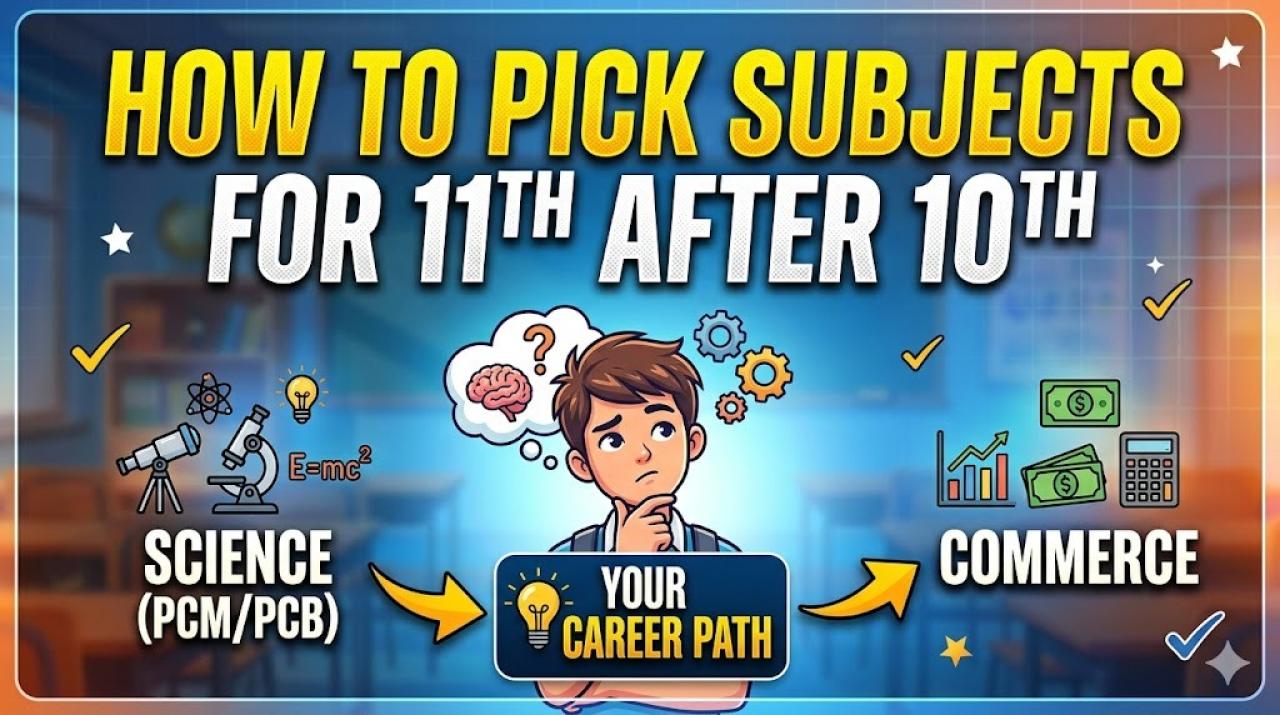 How to Pick Subjects for 11th?