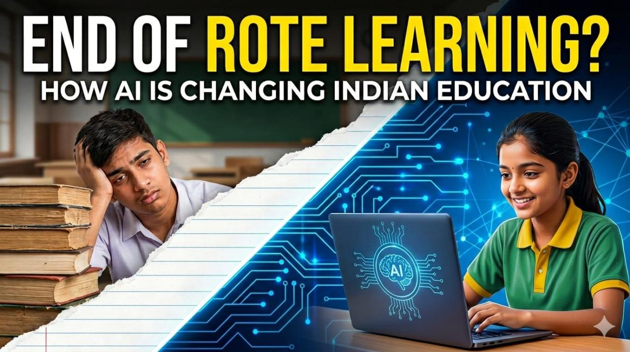 The End of Rote Learning? How AI Is Transforming Indian Classrooms