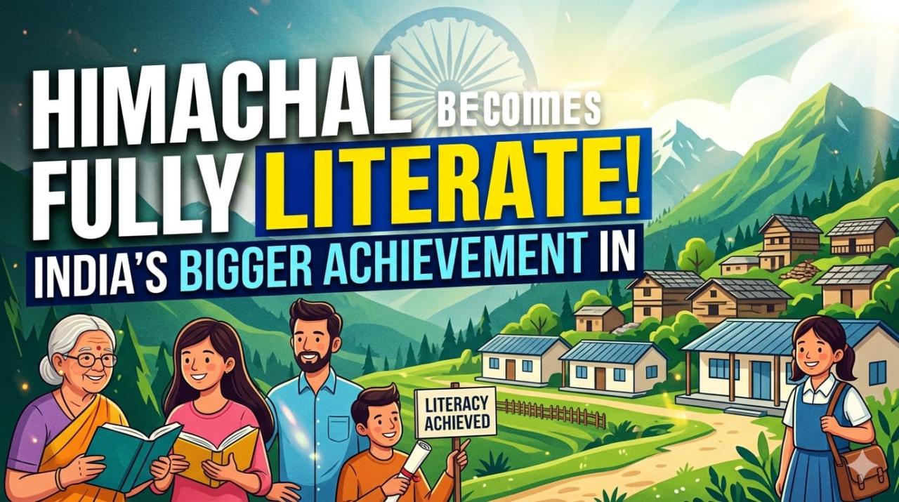 Himachal Pradesh Joins the League of Fully Literate States, But India’s Larger Challenge Remains