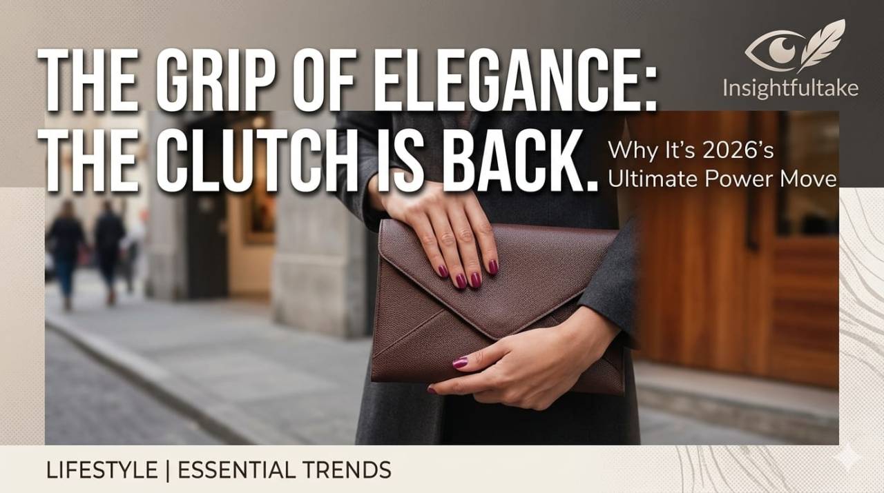 The Clutch Comeback: Why 2026 Is Embracing Handheld Power Dressing