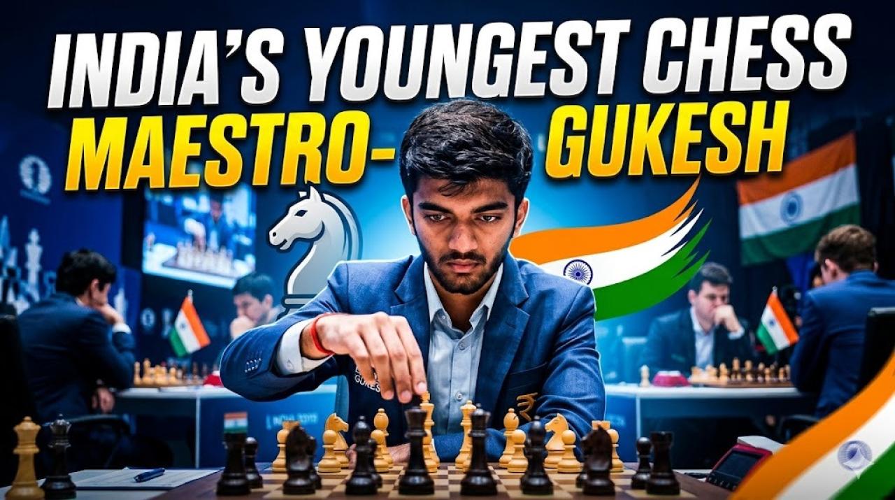 The Rise of Gukesh: India’s Youngest Chess Maestro and Beacon of Hope for Aspiring Minds