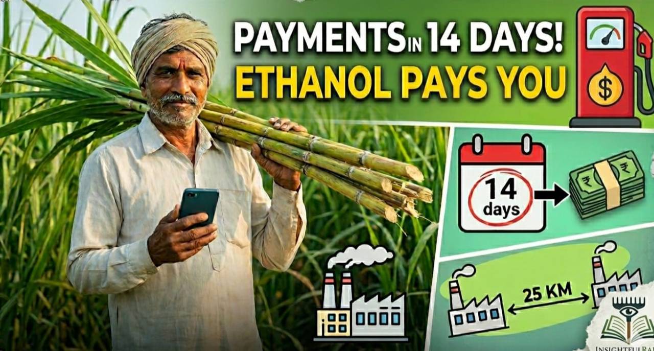 India’s Sugar Reforms 2026: Big Boost for Farmers with Ethanol Push and Faster Payments