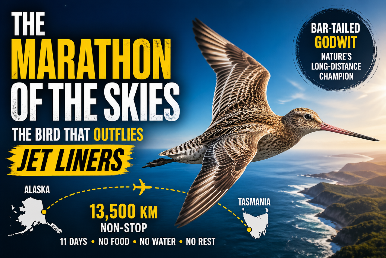 The Marathon of the Skies: The Bird That Outflies Jet Liners