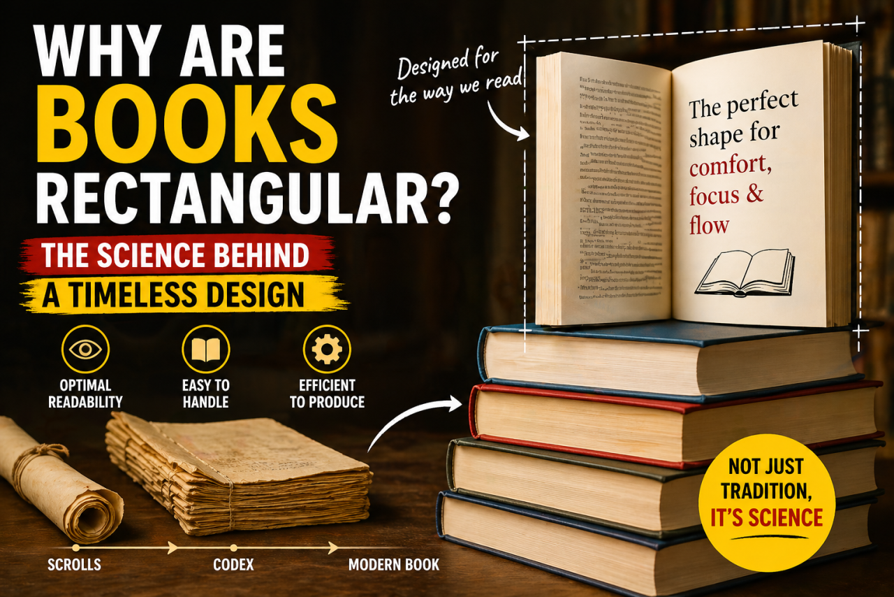 Why Are Books Always Rectangle-shaped?