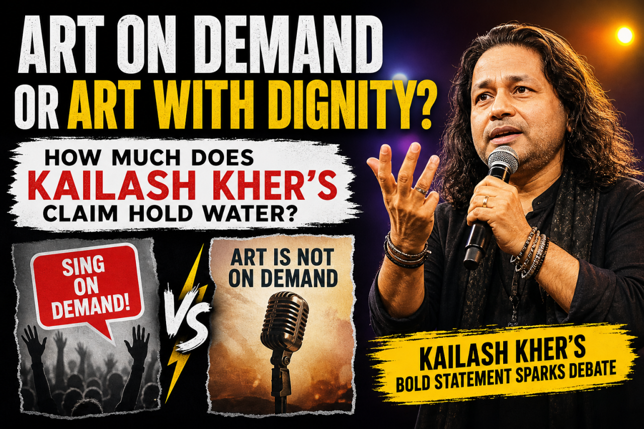 Art on Demand or Art with Dignity? Examining Kailash Kher’s Stand