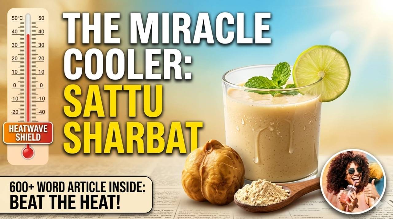 The Miracle Cooler: Why Sattu Sharbat is India’s Ultimate Weapon Against Extreme Heatwaves
