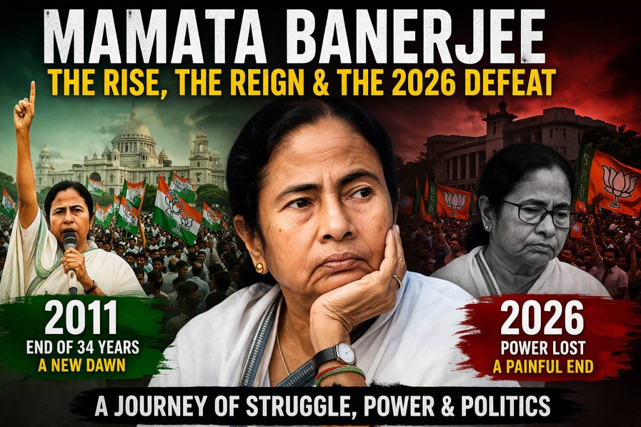 From Political Earthquake to Electoral Shock: The Rise and Fall of Mamata Banerjee