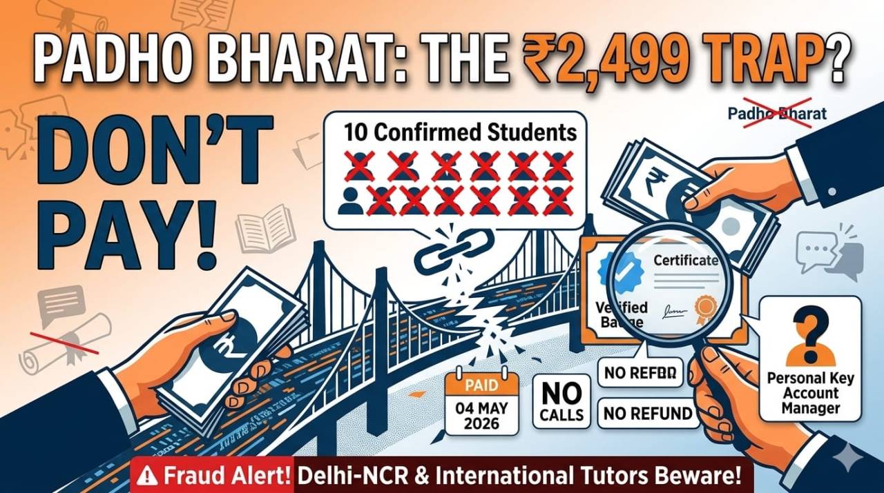The Tuition Trap: How “Padho Bharat” Is Exploiting Teachers Across Delhi-NCR