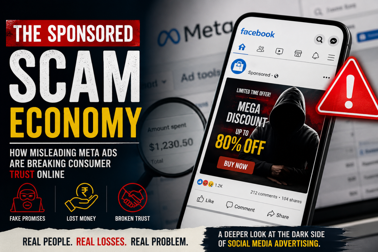 The Sponsored Scam Economy: How Misleading Meta Ads Are Breaking Consumer Trust Online